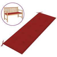 Thumbnail for Gartenbank-Auflage Rot 150x50x3 cm