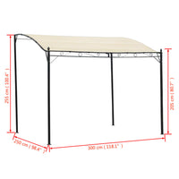 Thumbnail for Pavillon Stoff Cremeweiß