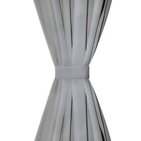 Thumbnail for Vorhänge aus Mikro-Satin 2 Stk. mit Schlaufen 140×225 cm Grau