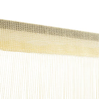 Thumbnail for Fadenvorhänge 2 Stk. 100 x 250 cm Cremefarben
