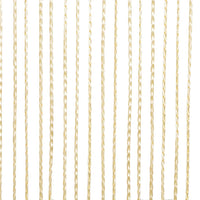 Thumbnail for Fadenvorhänge 2 Stk. 100 x 250 cm Cremefarben
