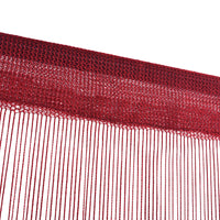 Thumbnail for Fadenvorhänge 2 Stk. 100 x 250 cm Burgunderrot