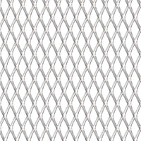 Thumbnail for Gittermatte Streckmetall Edelstahl 50×50 cm 20×10×2 mm