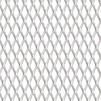 Thumbnail for Gittermatte Streckmetall Edelstahl 100x85 cm 45x20x4 mm