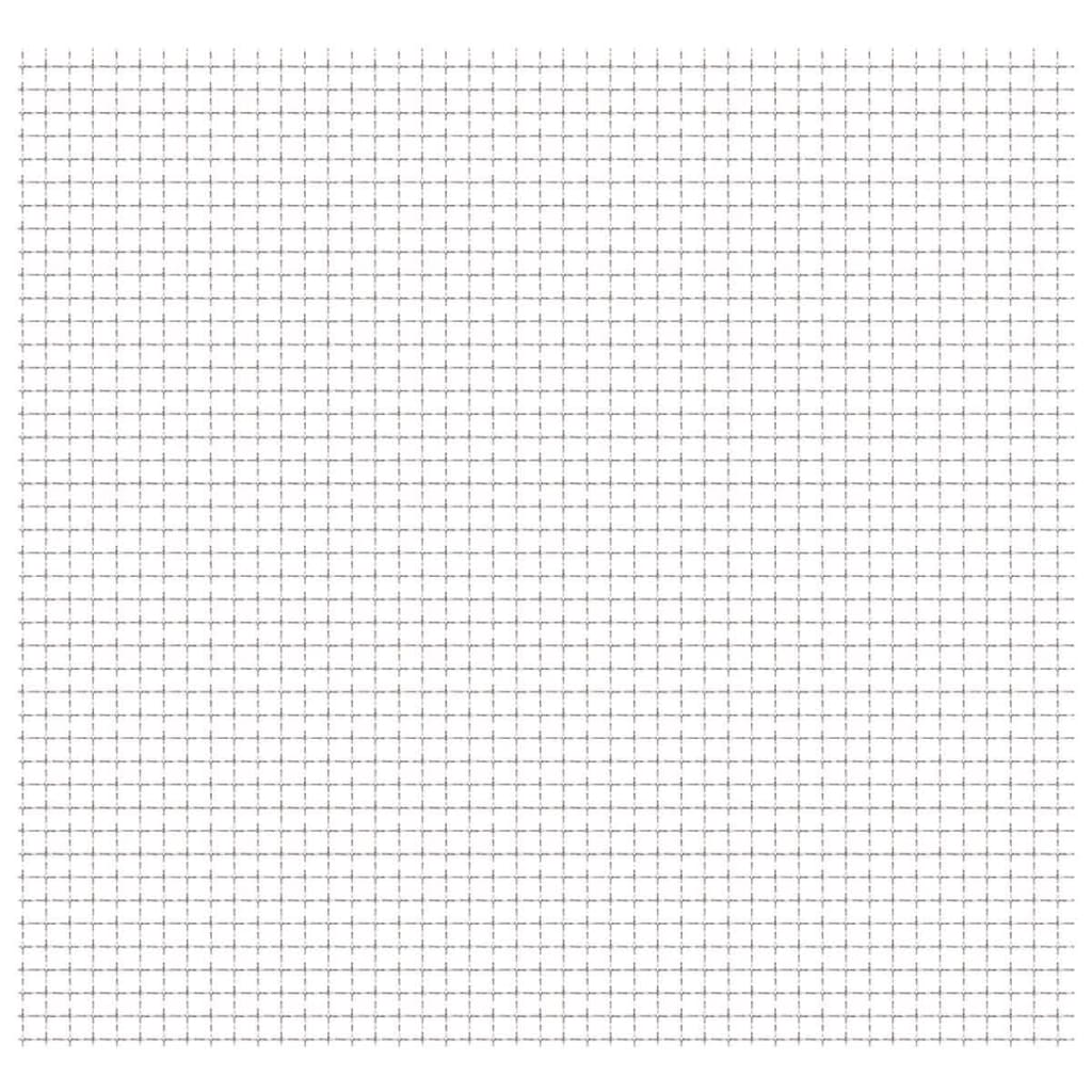 Wellengitter Edelstahl 50×50 cm 11×11×2 mm