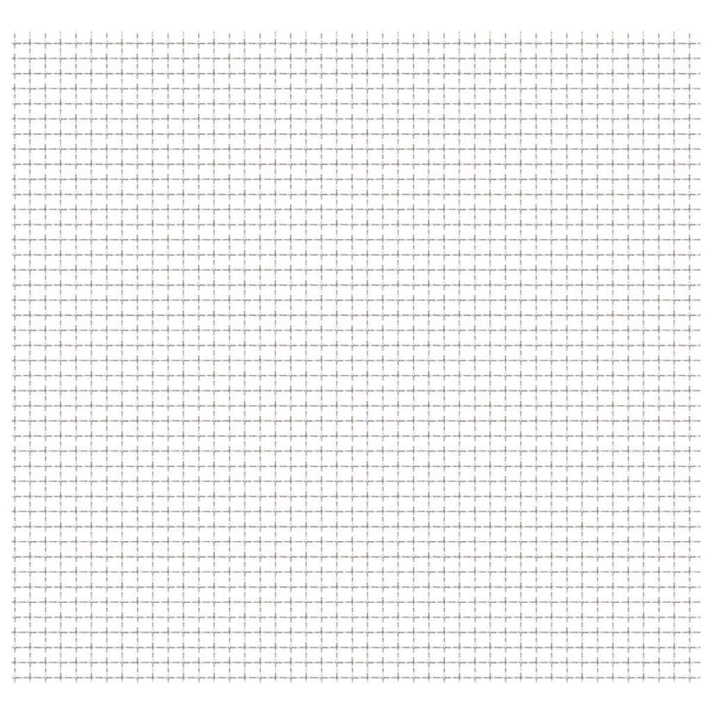 Wellengitter Edelstahl 100x85 cm 31x31x3 mm