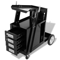 Thumbnail for Schweißwagen mit 4 Schubladen Schwarz