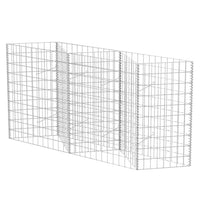 Thumbnail for Gabionenkorb Pflanzkasten Gemüse-Hochbeet Stahl 120×30×100 cm