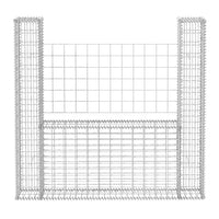 Thumbnail for Gabionenkorb U-Form Stahl 160×20×150 cm
