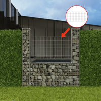 Thumbnail for Gabionenkorb U-Form Stahl 160×20×150 cm