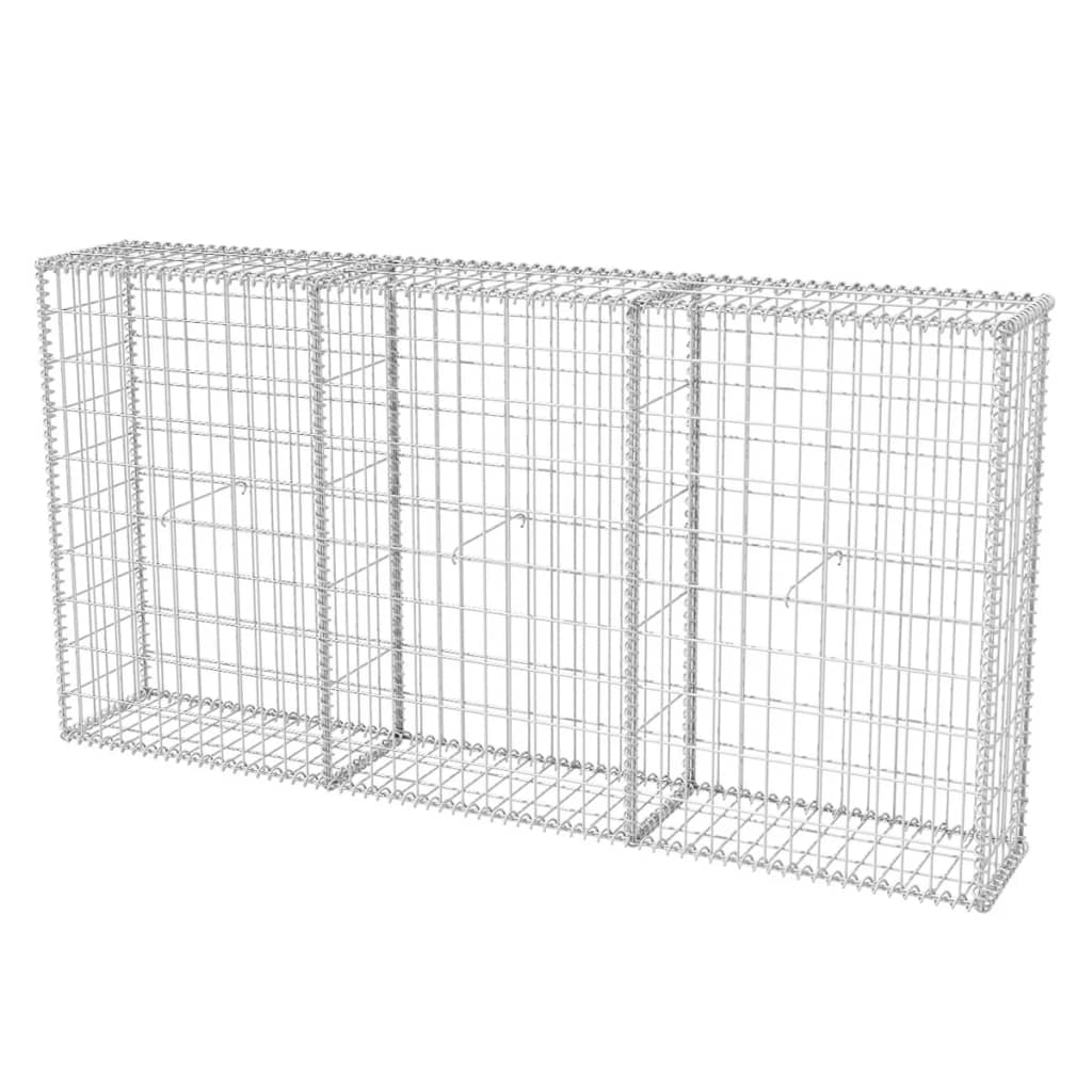 Gabionenkorb Stahl 200×30×100 cm