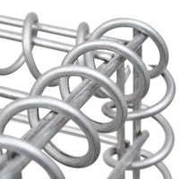 Thumbnail for Gabionen-Mülltonnenverkleidung für 3 Tonnen Stahl 250x100x120cm
