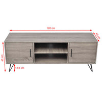 Thumbnail for TV-Schrank 120x40x45 cm Grau