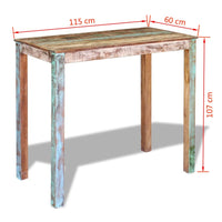 Thumbnail for Bartisch Altholz 115x60x107 cm
