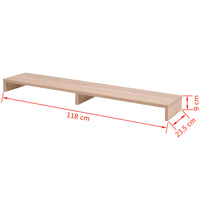 Thumbnail for TV-Schrank Spanplatte 118 x 23,5 x 9 cm Beige
