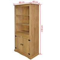 Thumbnail for Buffetschrank Mexiko-Stil Kiefernholz 80x40x170 cm