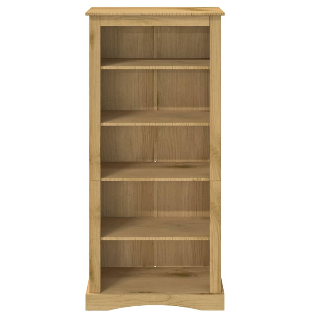 Bücherschrank 5 Fächer Mexiko-Stil Kiefernholz 81x40x170 cm