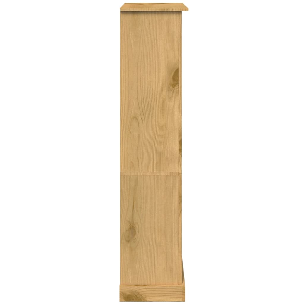 Bücherschrank 5 Fächer Mexiko-Stil Kiefernholz 81x40x170 cm