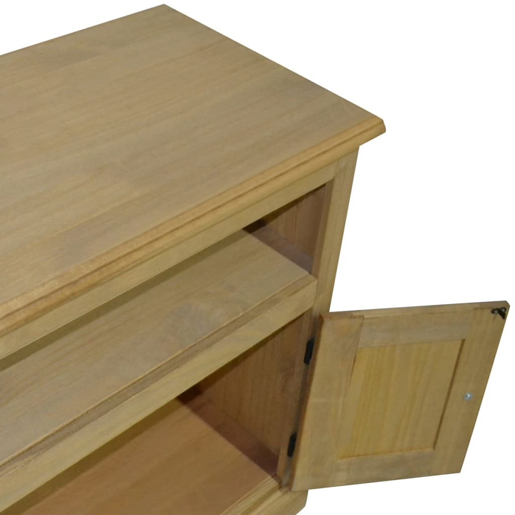 TV-Schrank im Mexiko-Stil Kiefer Massiv Corona 80 x 43 x 78 cm