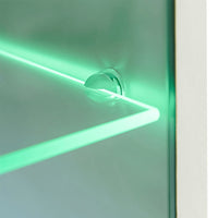 Thumbnail for Fünfteilige Wohnwand TV-Schrank mit LED-Beleuchtung Weiß