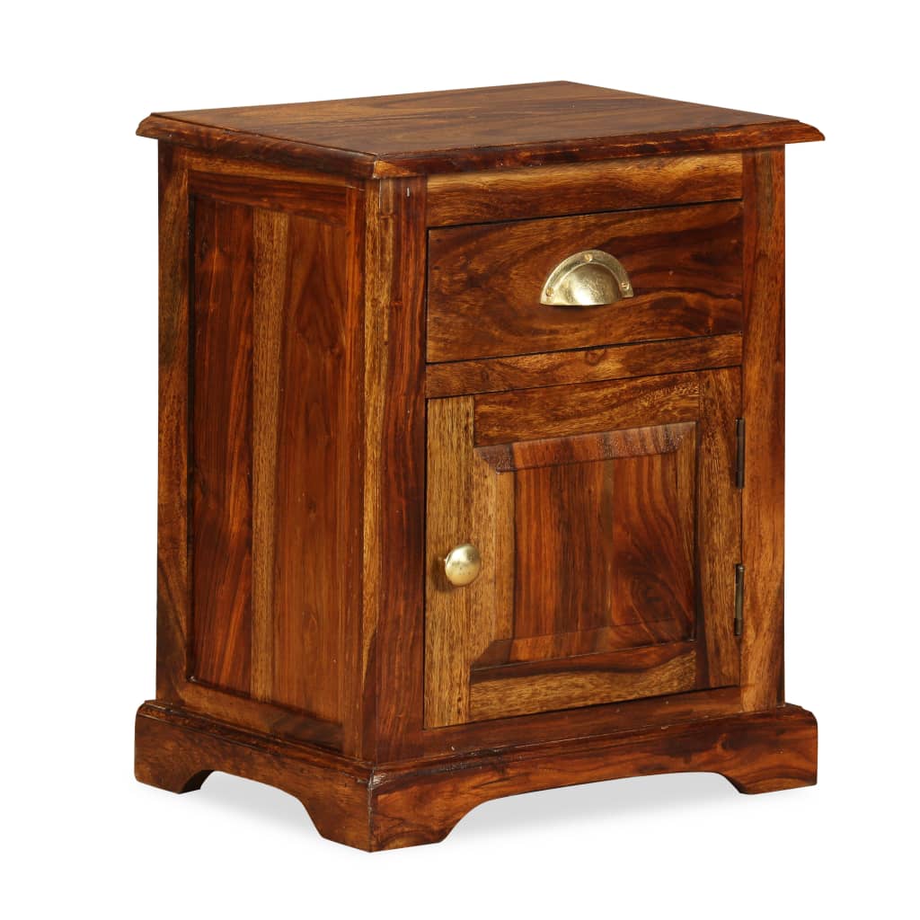 Nachttisch 40 x 30 x 50 cm Massivholz