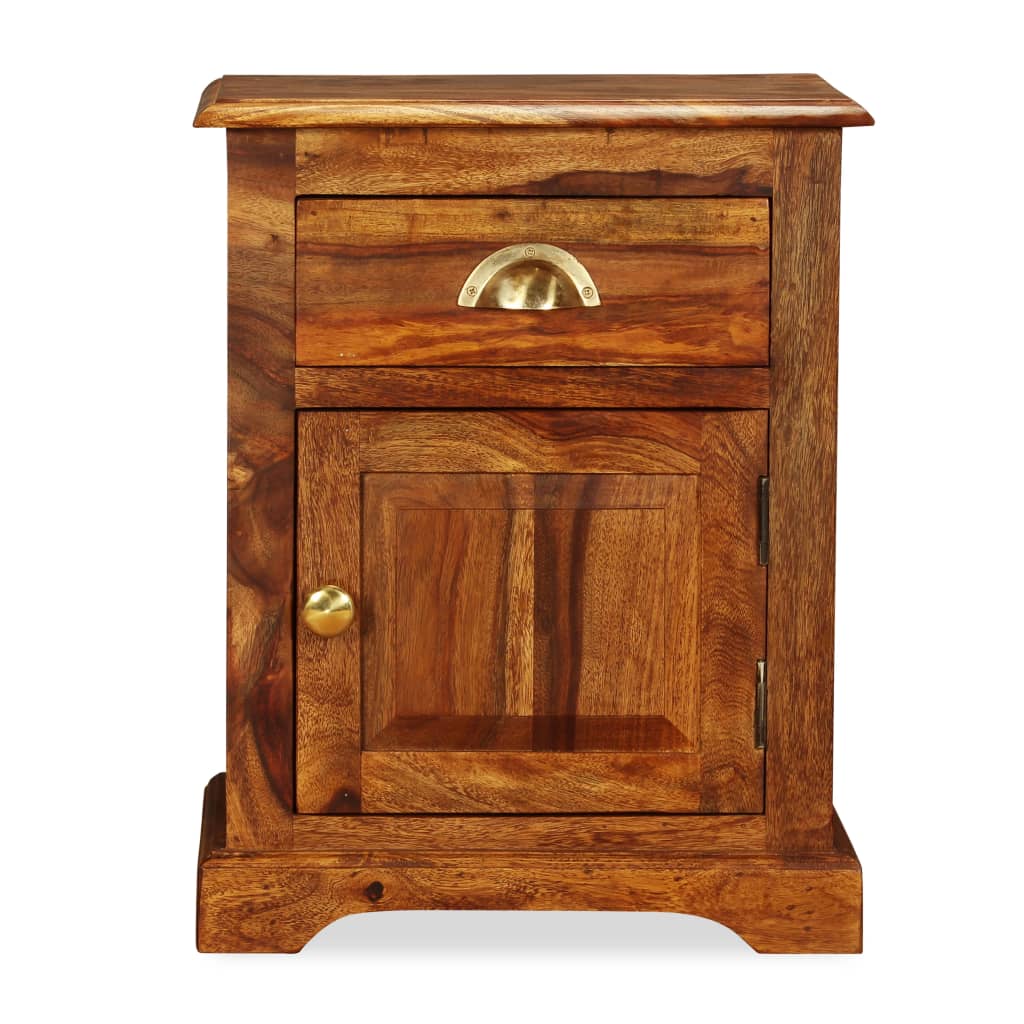 Nachttisch 40 x 30 x 50 cm Massivholz