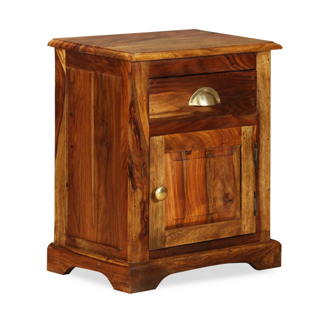 Nachttisch 40 x 30 x 50 cm Massivholz