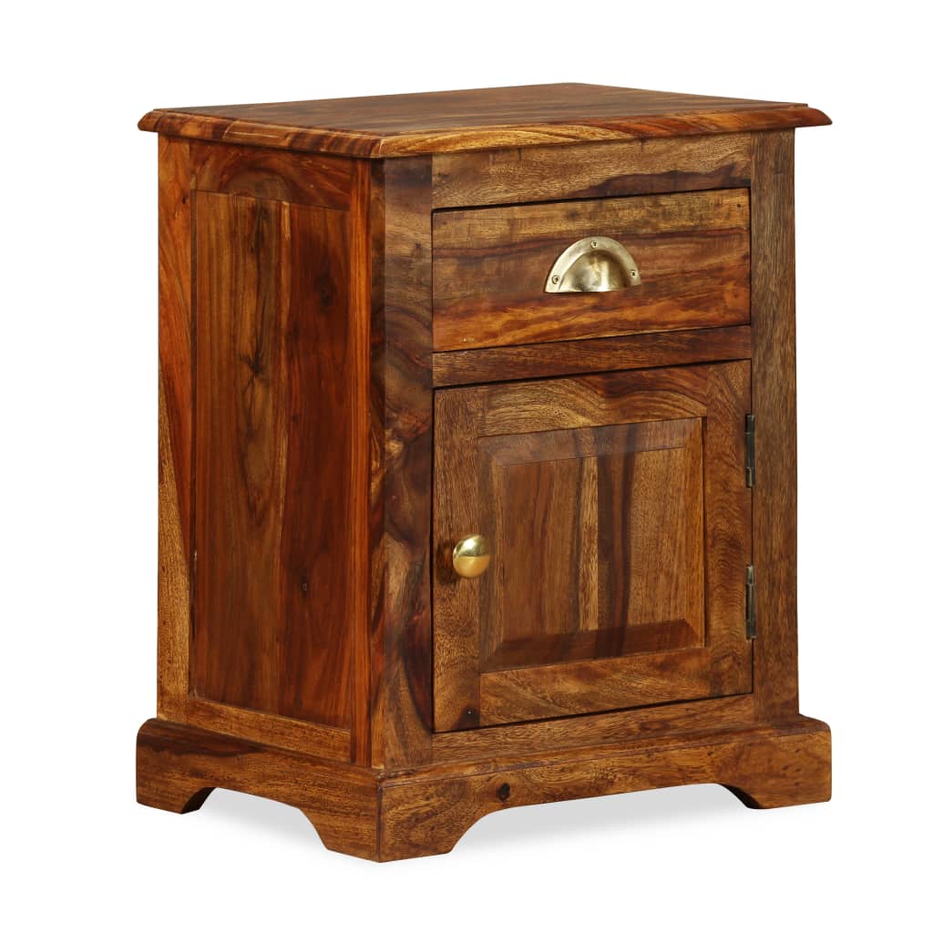 Nachttisch 40 x 30 x 50 cm Massivholz