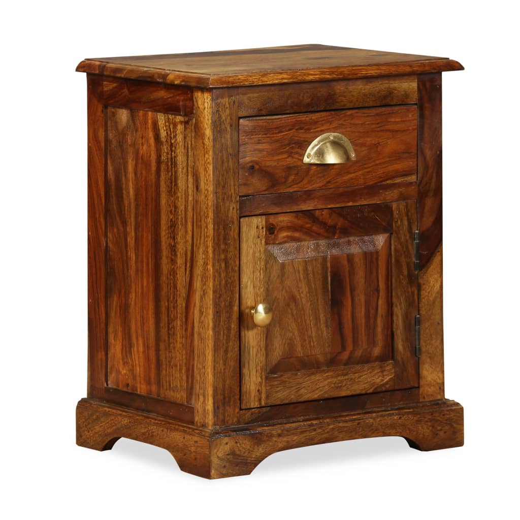 Nachttisch 40 x 30 x 50 cm Massivholz