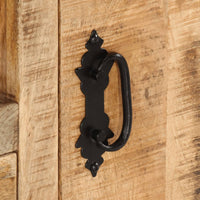 Thumbnail for TV-Schrank Raues Mangoholz 110x30x50 cm