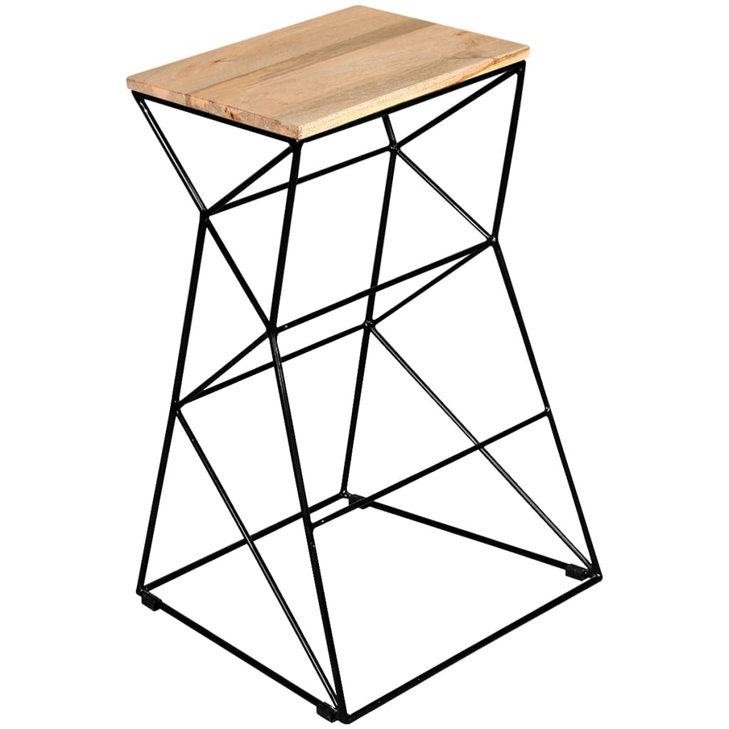 Barhocker Mangoholz Massiv
