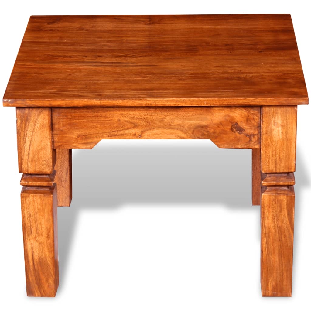 Couchtisch Massivholz 60×60×45 cm