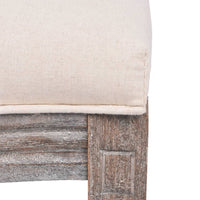 Thumbnail for Esszimmerstühle 4 Stk. Creme Stoff