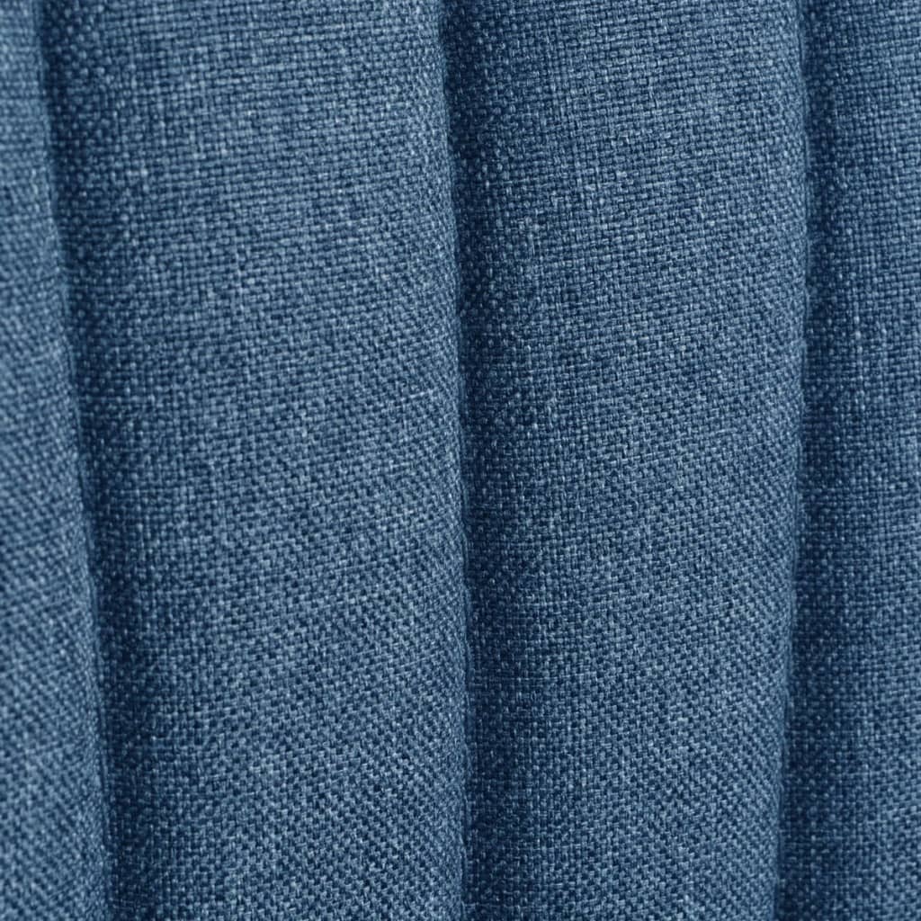 Cocktailstuhl Blau Stoff