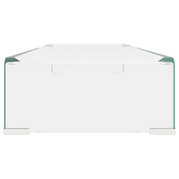 Thumbnail for TV-Tisch/Bildschirmerhöhung Glas Transparent 90x30x13 cm