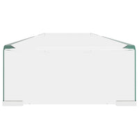Thumbnail for TV-Tisch/Bildschirmerhöhung Glas Transparent 120x30x13 cm
