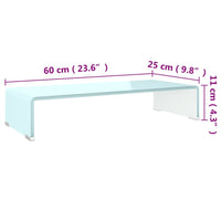 Thumbnail for TV-Aufsatz/Monitorerhöhung Glas Grün 60x25x11 cm