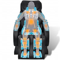 Thumbnail for Massagesessel Schwarz Kunstleder