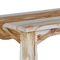 Thumbnail for Konsolentisch Massivholz 110 x 40 x 76 cm