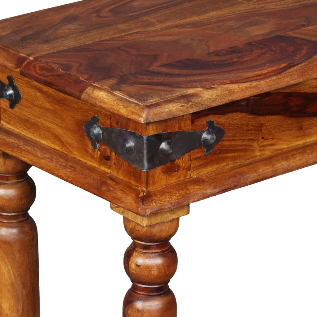 Parkbank Massivholz 160x35x45 cm