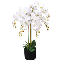 Thumbnail for Künstliche Orchidee mit Topf 75 cm Weiß