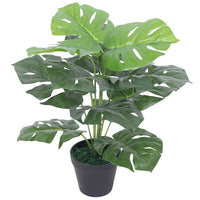 Thumbnail for Künstliche Monstera-Pflanze mit Topf 45 cm Grün