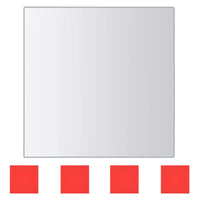 Thumbnail for 24-tlg. Spiegelfliesen-Set Quadratisch Glas