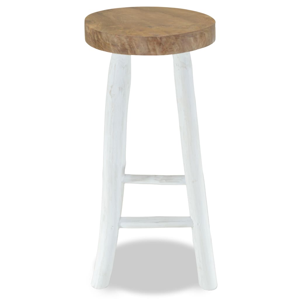 Barhocker Teak Massivholz