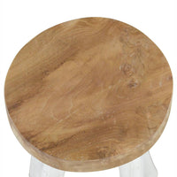 Thumbnail for Barhocker Teak Massivholz