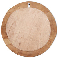 Thumbnail for Dekorativer Spiegel Teak 60 cm Rund