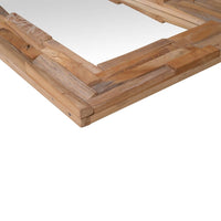 Thumbnail for Dekorativer Spiegel Teak 120 x 60 cm Rechteckig