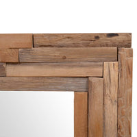 Thumbnail for Dekorativer Spiegel Teak 120 x 60 cm Rechteckig