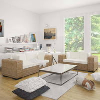 Thumbnail for Sofa-Set 2-Sitzer und 3-Sitzer Echtes Rattan