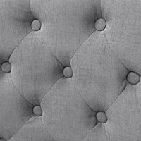 Thumbnail for Esszimmerstühle 4 Stk. Hellgrau Stoff